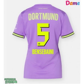 Borussia Dortmund Ramy Bensebaini #5 Replika Tredjetrøje Dame 2026-27 Kortærmet